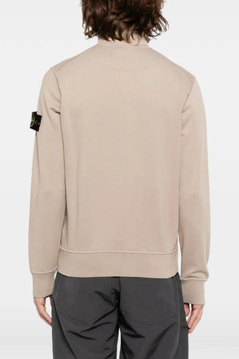 Felpa Beige Uomo Pistagna - 3