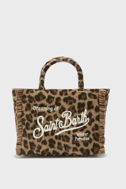 Saint Barth Borsa Beige Donna Colette Felt