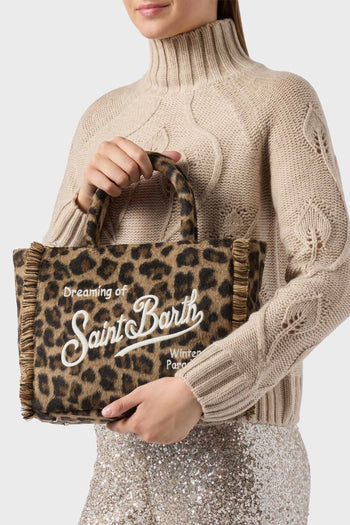 Saint Barth Borsa Beige Donna Colette Felt - 2