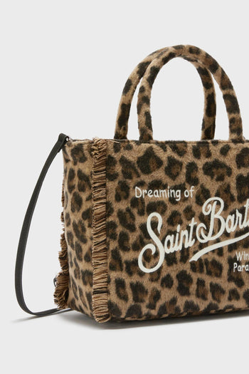 Saint Barth Borsa Beige Donna Colette Felt - 4