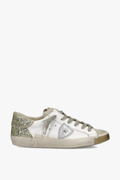 Sneakers Bianco-Argento Donna PRSX