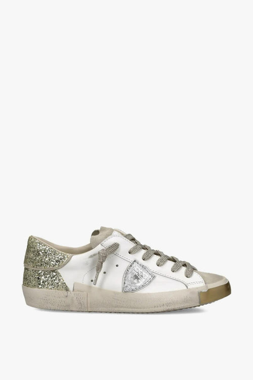 Sneakers Bianco-Argento Donna PRSX