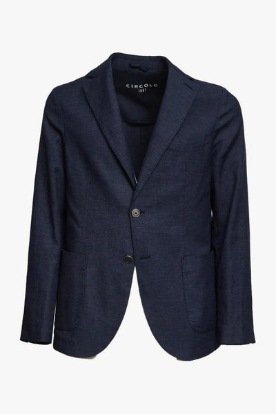 1901 Giacca Blu Uomo Monopetto