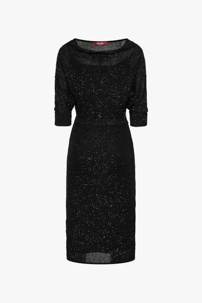 Abito Nero Donna Paillettes