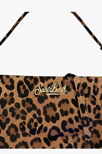 Saint Barth Borsa Beige Donna Aline Bag Leo - 2