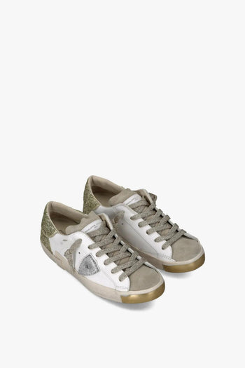 Sneakers Bianco-Argento Donna PRSX - 3