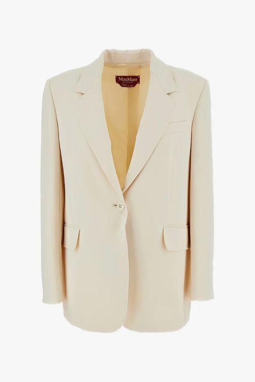 Giacca Bianco Donna Monopetto