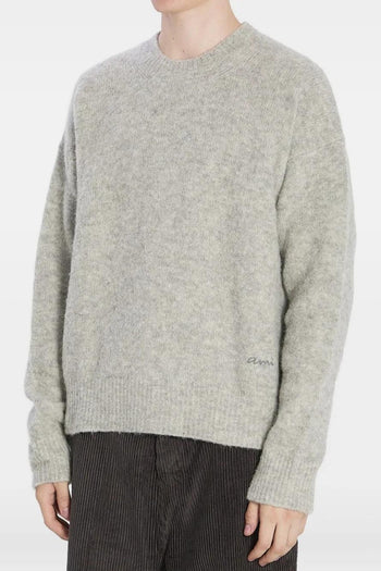 Ami Paris Maglia Grigio Uomo Girocollo - 3