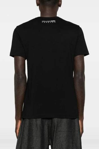 T-Shirt Nero Uomo Logo Posteriore - 3