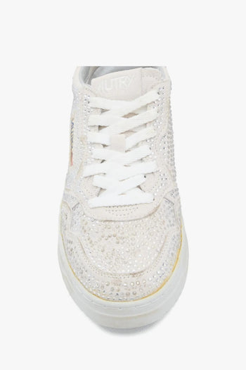 Scarpa Bianco Donna Medalist Strass - 4