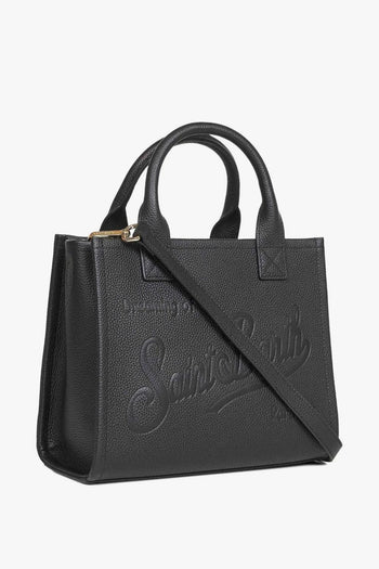 Saint Barth Borsa Nero Donna Vanity Midi - 2