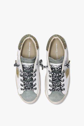 Sneakers Bianco-Oro Donna PRSX - 4