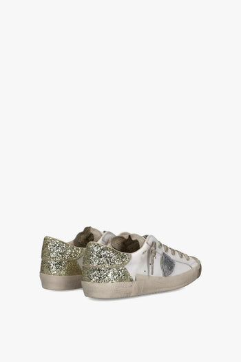 Sneakers Bianco-Argento Donna PRSX - 4