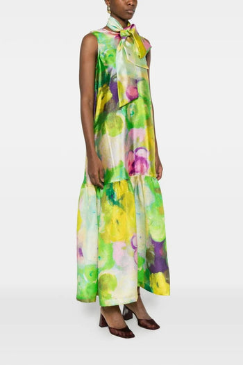 Abito Verde Donna Floreale - 2