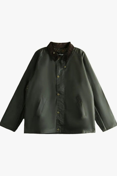 Giubbotto Verde Uomo Tracker Waxed