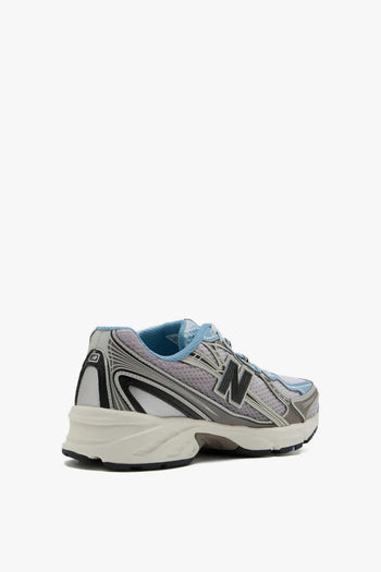 Scarpa Bianco-Azzurro Unisex 740 - 2