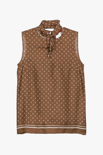 Top Marrone Donna Scatola - 5