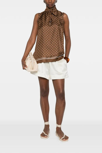 Top Marrone Donna Scatola - 2