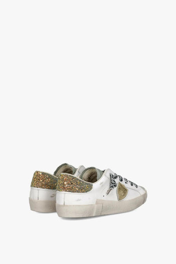 Sneakers Bianco-Oro Donna PRSX - 3