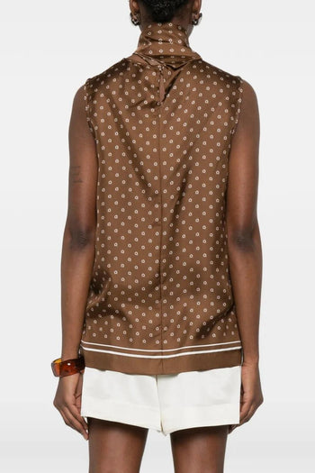 Top Marrone Donna Scatola - 3