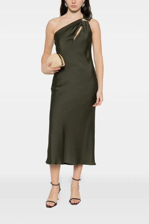 Abito Verde Donna Monospalla