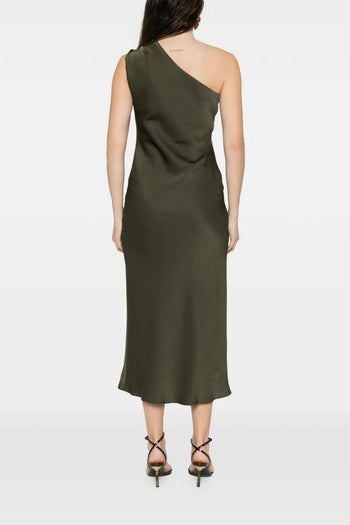 Abito Verde Donna Monospalla - 3