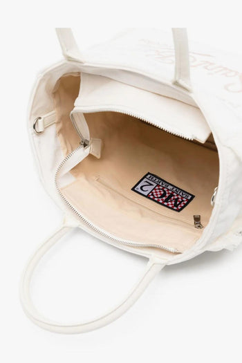 Saint Barth Borsa Bianco Donna Colette Velvet - 4