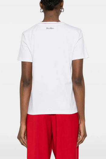 T-shirt Bianco Donna Logo - 3