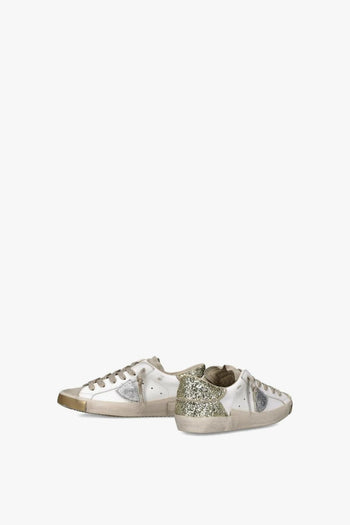 Sneakers Bianco-Argento Donna PRSX - 2
