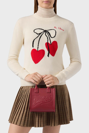 Saint Barth Borsa Bordeaux Donna Vanity Bag Mini - 2