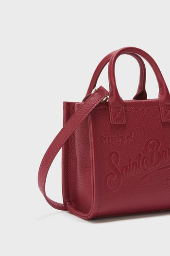 Saint Barth Borsa Bordeaux Donna Vanity Bag Mini - 4