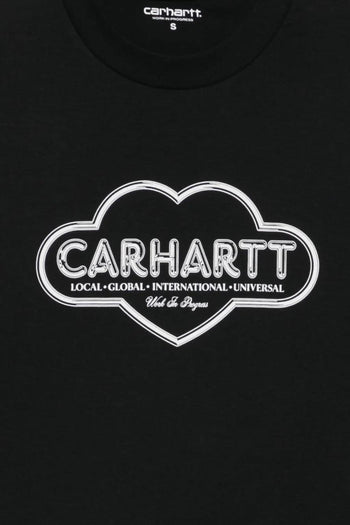 Wip T-shirt Cloud Heart Donna Nero - 3