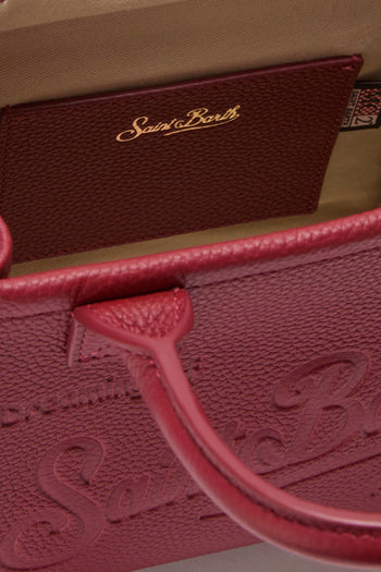 Saint Barth Borsa Bordeaux Donna Vanity Bag Mini - 5