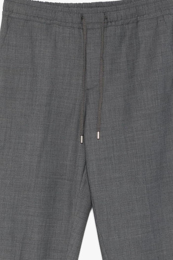 Pantalone Grigio Uomo con Coulisse - 2