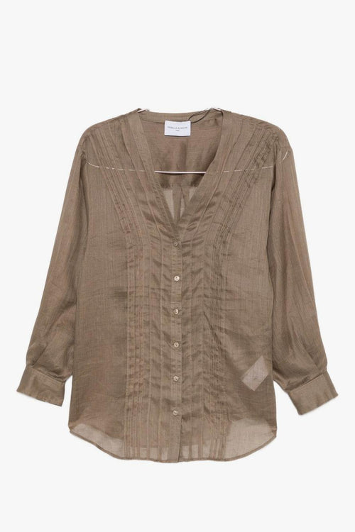 Camicia Scollo a V Donna Talpa