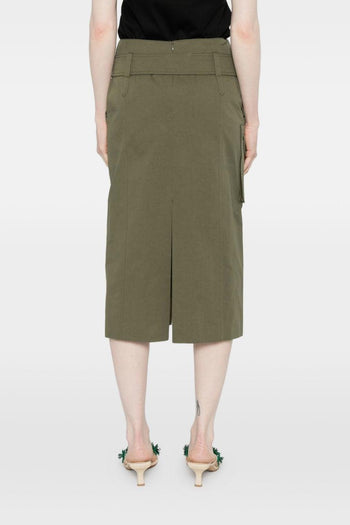 Gonna Spacco Donna Verde - 4