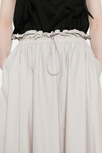 Gonna Asimmetrica Donna Grigio - 2