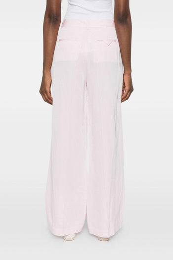 Pantalone Ampio Donna Rosa - 2