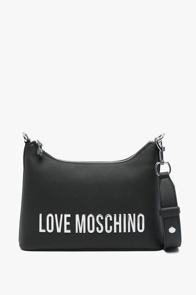 Donna Borsa Nero Placca Logo