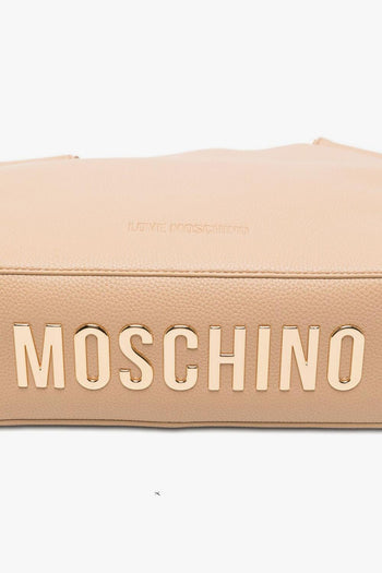 Donna Borsa Beige Tote a Spalla - 4