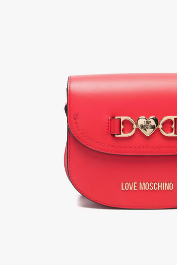 Love Chain Strap Donna Borsa Rosso - 3