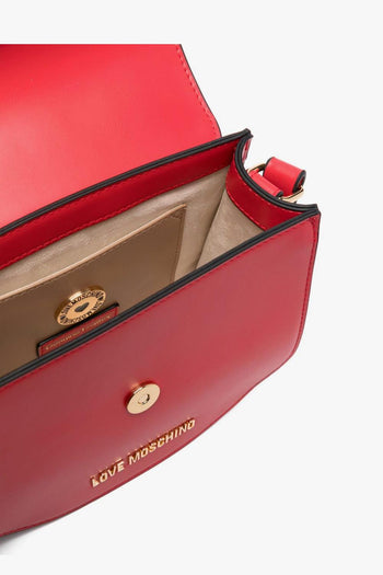 Love Chain Strap Donna Borsa Rosso - 4