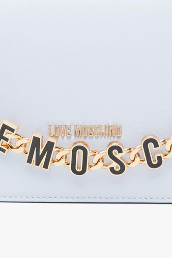 Donna Borsa Azzurro Charm Logo - 3