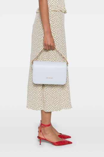 Donna Borsa Azzurro Charm Logo - 2