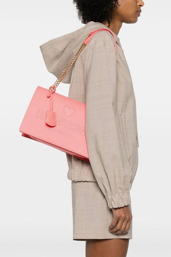 Donna Borsa Rosa Embossed - 2