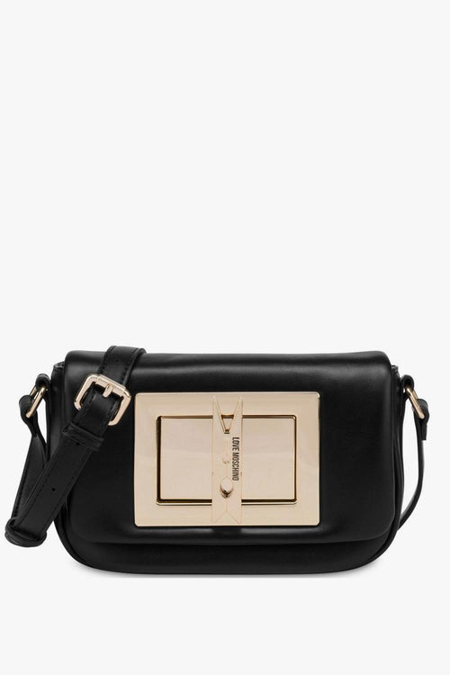 Donna Borsa Nero Clothespin a Tracolla