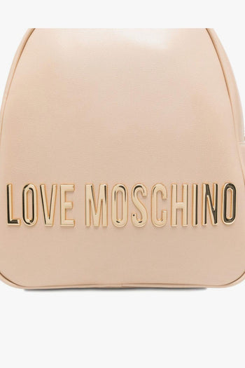 Donna Zaino Beige Logo Lettering - 4