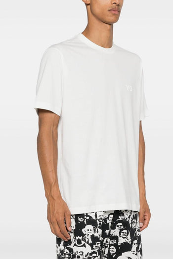 T-shirt Bianco Uomo Logo Tono su Tono - 2