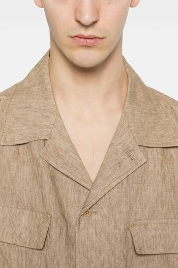 Giacca-Camicia Beige Uomo John - 4