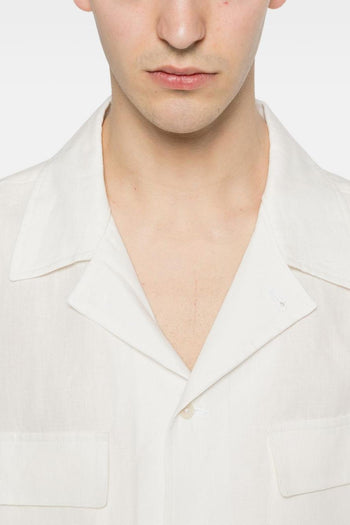 Giacca John Lino Uomo Bianco - 4